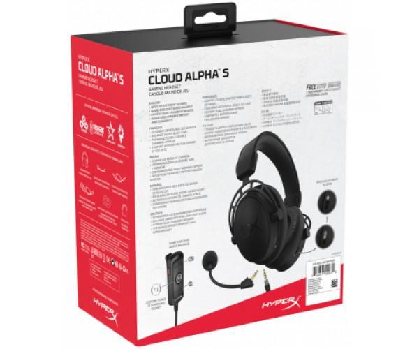 Наушники HyperX Cloud Alpha S Blackout (4P5L2AA) - фото 9 Наушники HyperX Cloud Alpha S Blackout (4P5L2AA) - фото 9