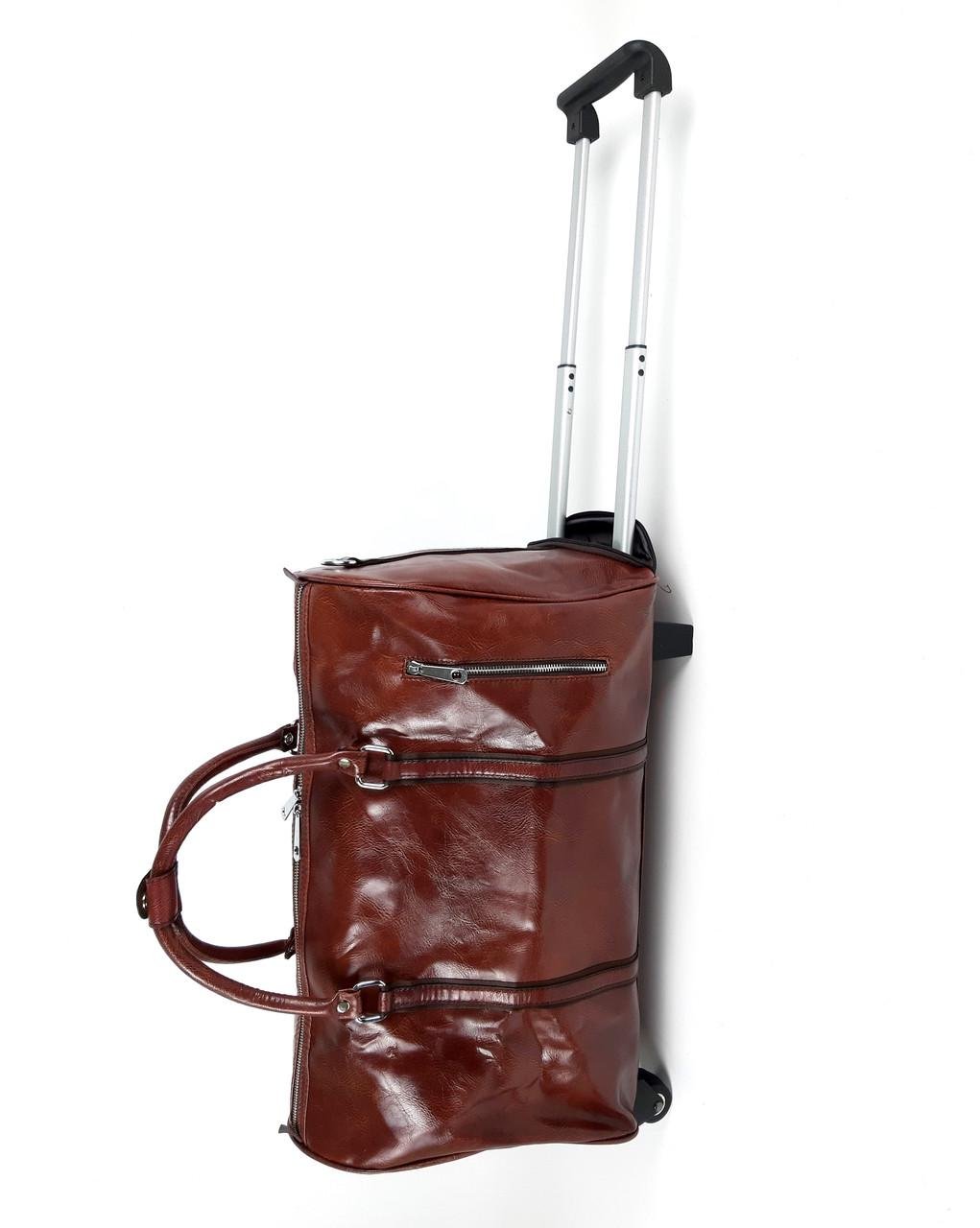 Сумка на колесах Sky travel 50х3420 см Коричневий (1348424603) - фото 3