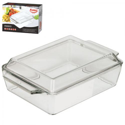 Каструля скляна для запікання Firex квадратна 1,5 л (236738) - фото 2 Каструля скляна для запікання Firex квадратна 1,5 л (236738) - фото 2