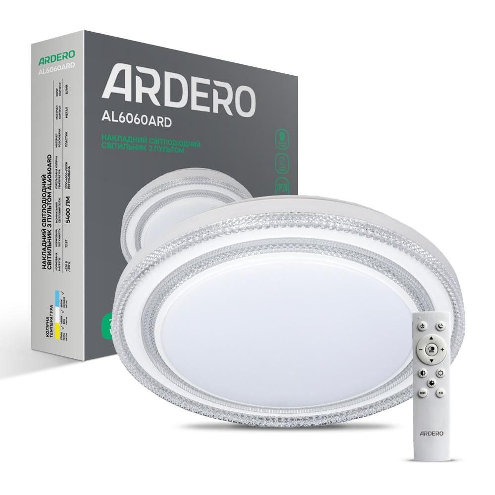 Светильник светодиодный Ardero AL6060ARD 72 W Cristal