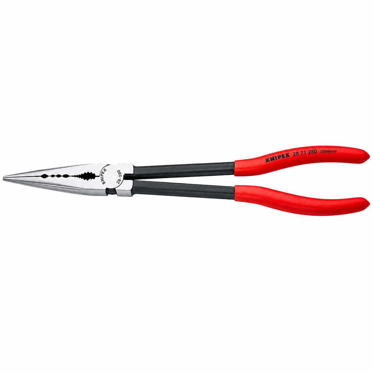 Плоскогубцы монтажные фосфатированные KNIPEX 28 71 280 мм Красный (38473408) Плоскогубцы монтажные фосфатированные KNIPEX 28 71 280 мм Красный (38473408)