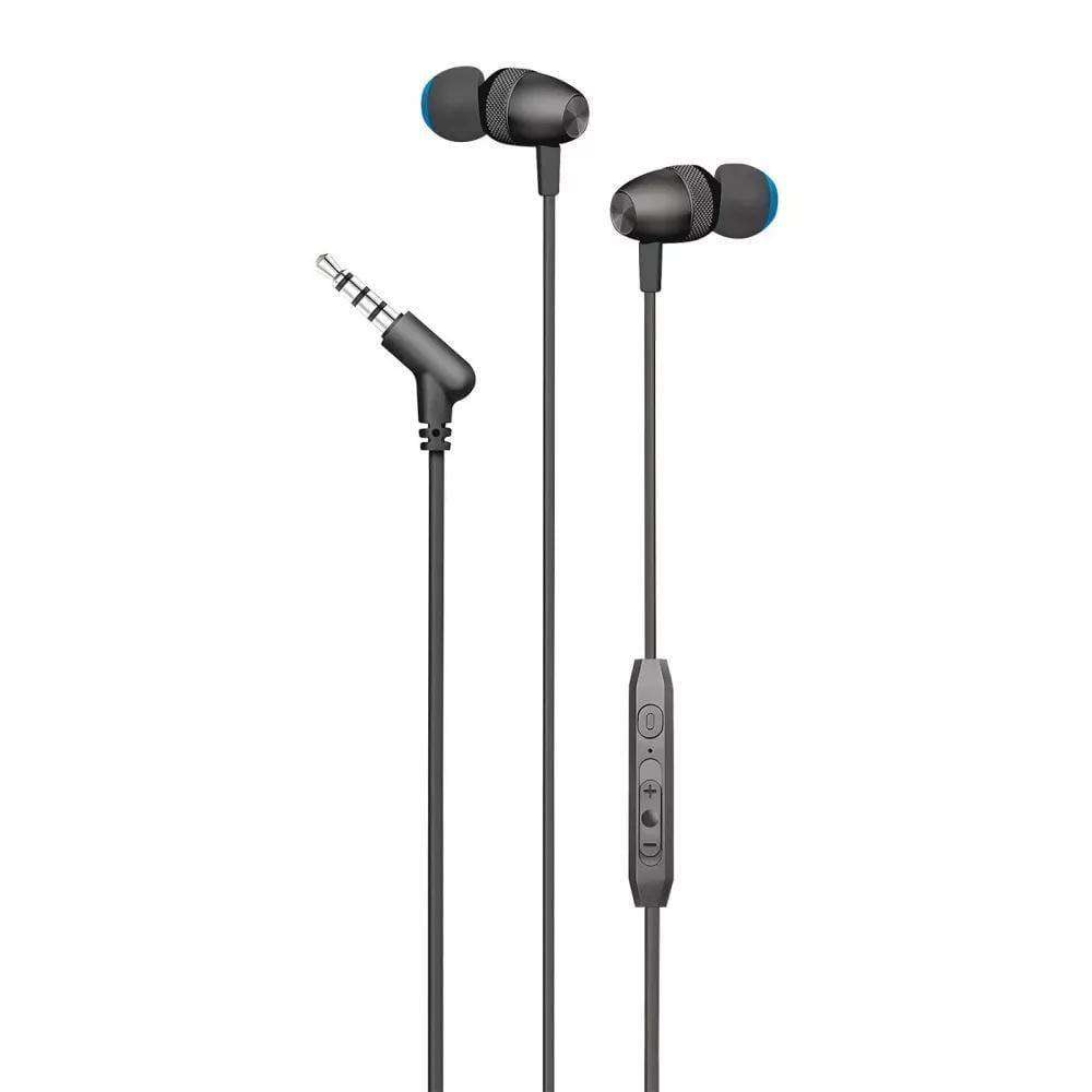 Навушники провідні Proove Scape J6 з 3,5 мм mini-jack з мікрофоном Black (WESJ60000801)