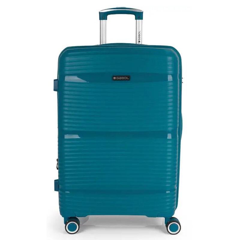 Чемодан на 4-х колесах Gabol Akane M 81 л Turquoise (930294)