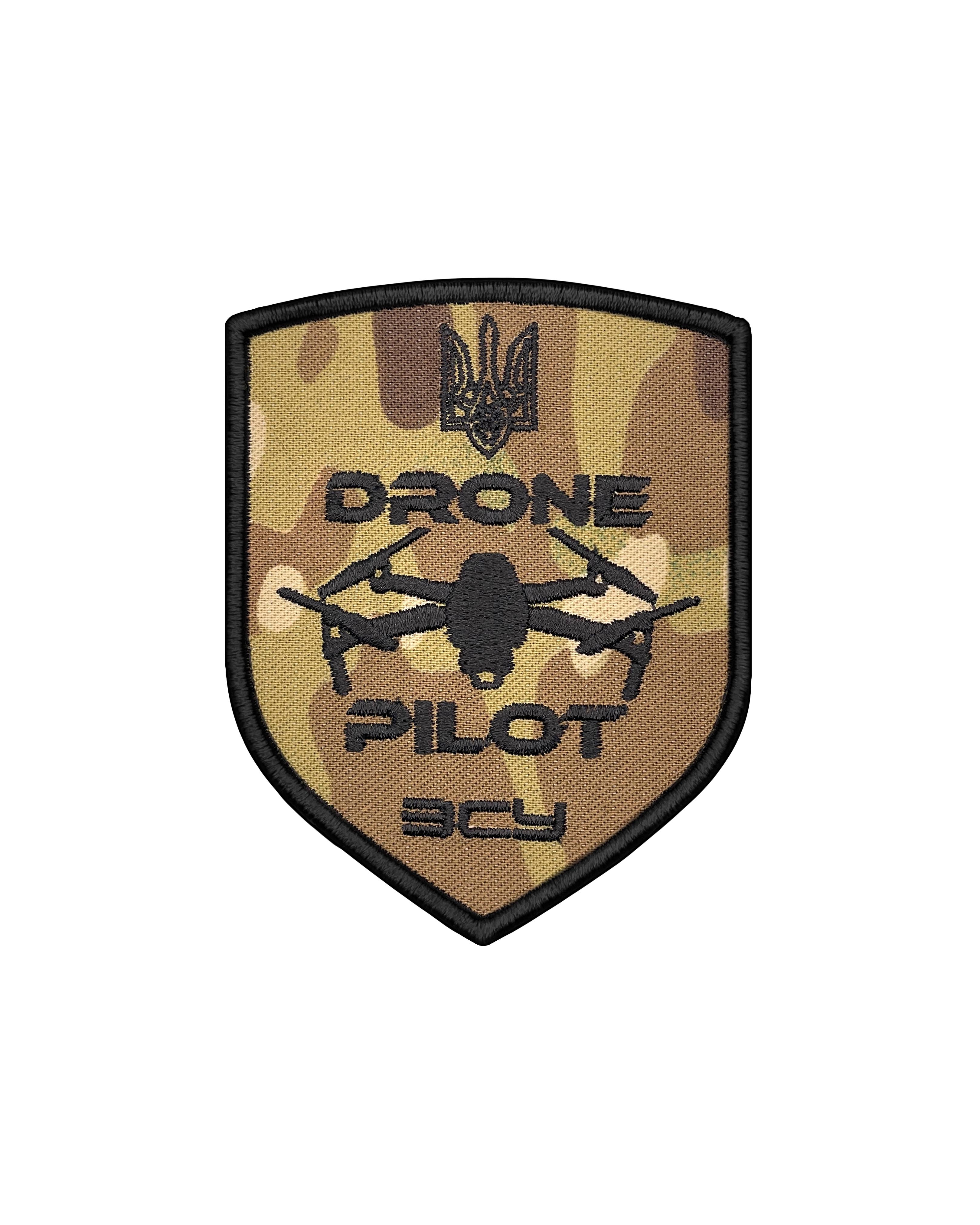 Шеврон Drone Pilot ZSU Мультикам (SHE.ZSU.INSH-18.3)