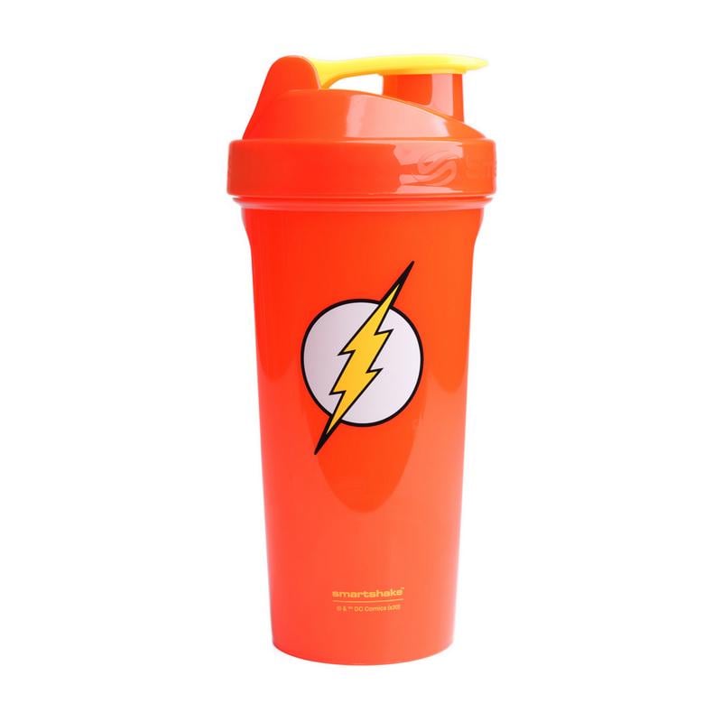 Шейкер для протеїну та спортивного харчування з ситом на кришці SmartShake Lite DC Flash 800 мл