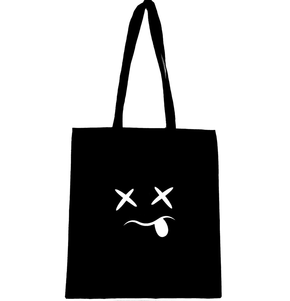 Эко-сумка с принтом Смайл (377)