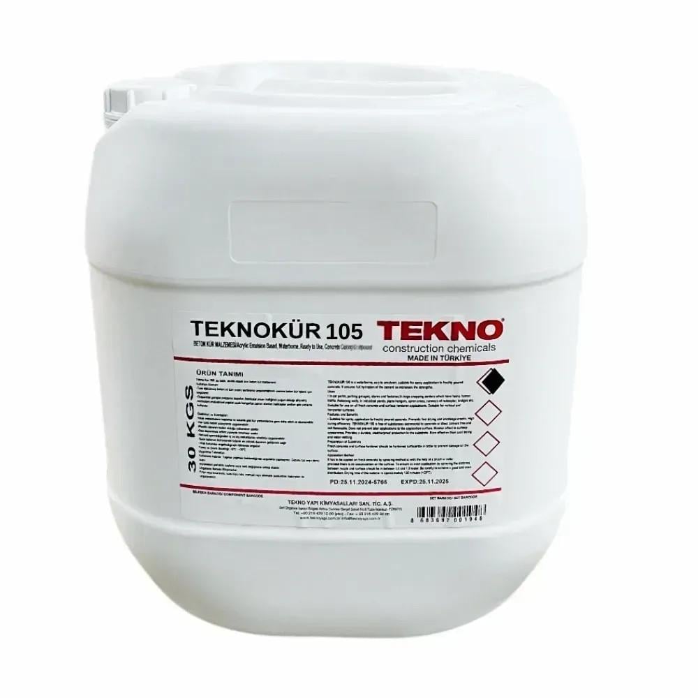 Эмульсия акриловая Teknokur 105 для защиты свежих бетонных поверхностей 30 кг (TK105) Эмульсия акриловая Teknokur 105 для защиты свежих бетонных поверхностей 30 кг (TK105)