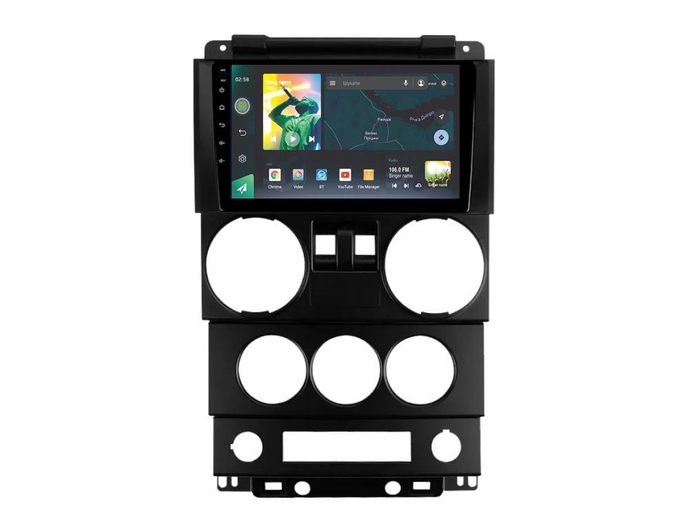 Автомагнитола штатная Sigma X9464 4/64 GB для Jeep Wrangler 3 JK F1 2008-2010 9" (AR-71922)