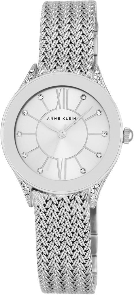 Наручные часы женские Anne Klein AK/2209SVSV с серебристым циферблатом и стальным браслетом