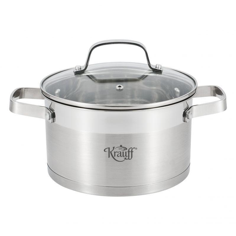 Набор Krauff кастрюля Сharmant 1,9 л и сковорода Weinessig с емкостью для масла или уксуса (28529) - фото 2 Набор Krauff кастрюля Сharmant 1,9 л и сковорода Weinessig с емкостью для масла или уксуса (28529) - фото 2