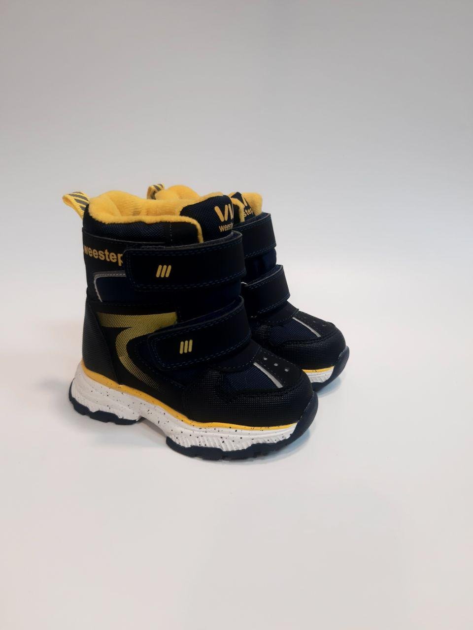 Черевики зимові Weestep для хлопчика р. 24 15,3 см Чорний (919757231DB)