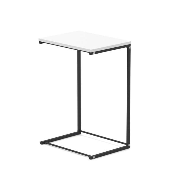 Стол журнальный Derzitto Knap Knap 44х33х65 см Белый (26466691)