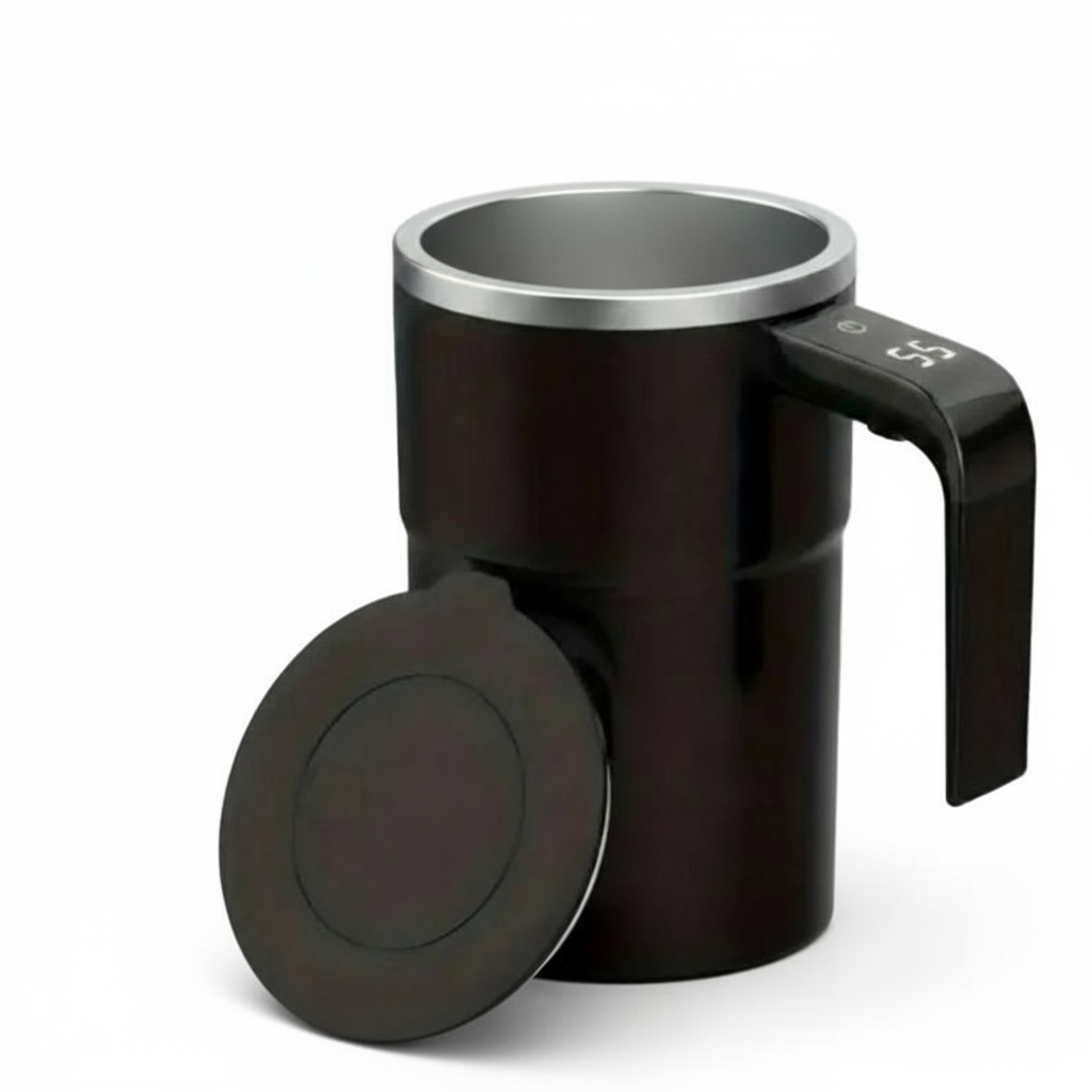 Чашка-миксер автоматическая кофейная с дисплеем температуры USB 200 mAh 380 мл Черный (2800205880) Чашка-миксер автоматическая кофейная с дисплеем температуры USB 200 mAh 380 мл Черный (2800205880)