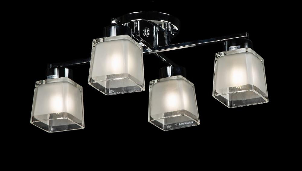 Люстра с плафонами Ray L06210/4 CH (IR006340)