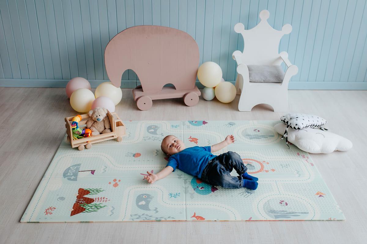 Розвиваючий термокилимок дитячий Африка/Океан 200х150х1 см (SW-00000165) - фото 3