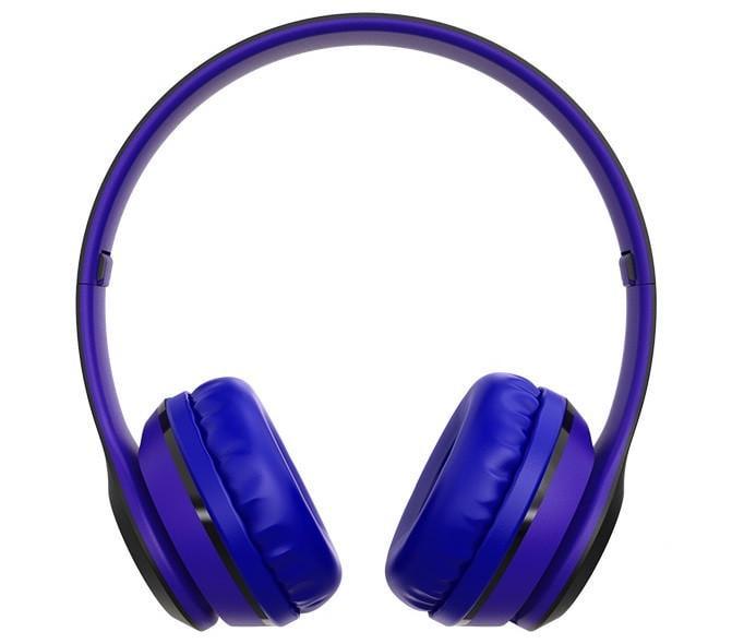Навушники бездротові Bluetooth Borofone BO4 Charming rhyme AUX Синій (564670)