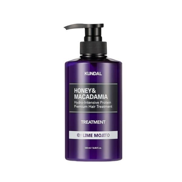 Кондиционер питательный Kundal Honey & Macadamia Protein Hair Treatment Lime Mojito 500 мл (8809693257812)