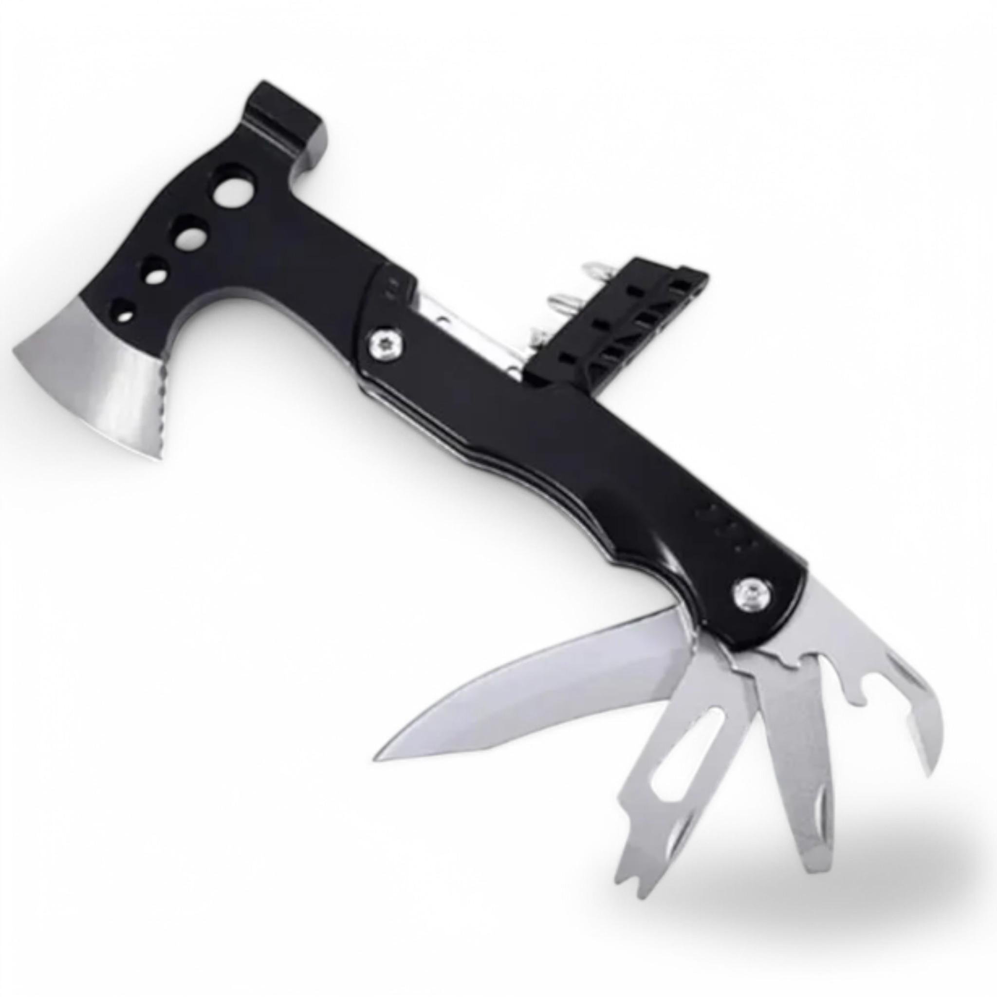 Мультитул-топор Traveler Axe 7в1 с набором бит в чехле (25656824)