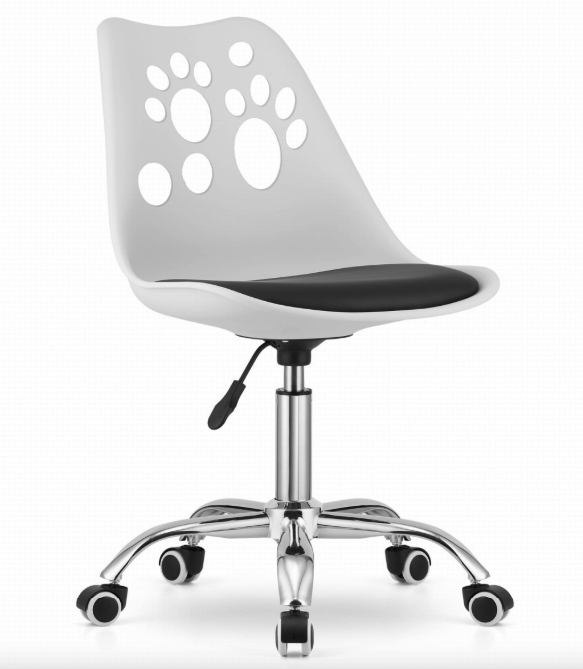 Кресло офисное Leobert Print Бело-черный Кресло офисное Leobert Print Бело-черный