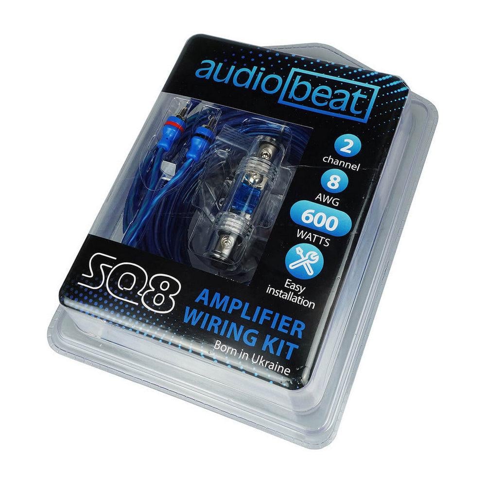 Комплект для подключения усилителя AudioBeat SQ8 (SQ8) Комплект для подключения усилителя AudioBeat SQ8 (SQ8)