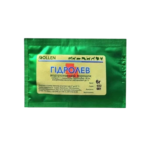 Препарат противопаразитарный Гидролев 6 г (2344025707)