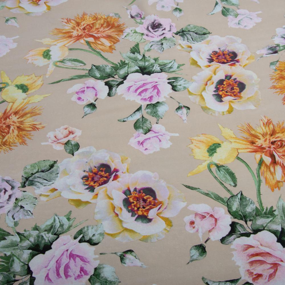 Ткань плательная Super Soft роуз беж