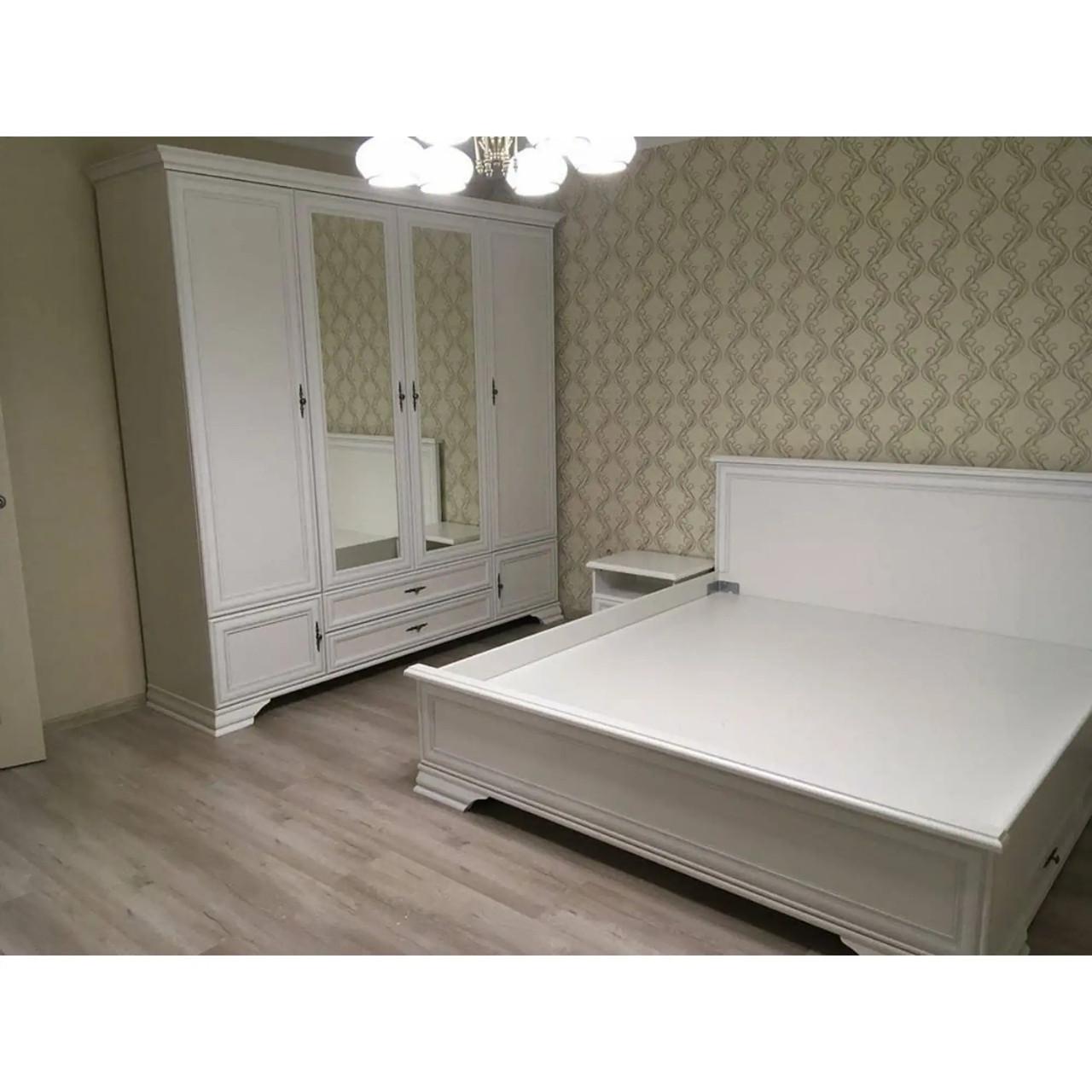 Шафа з дзеркалом ВМК Кентукі SZF6D2S Білий альпійський (GRB-1769) - фото 3 Шафа з дзеркалом ВМК Кентукі SZF6D2S Білий альпійський (GRB-1769) - фото 3