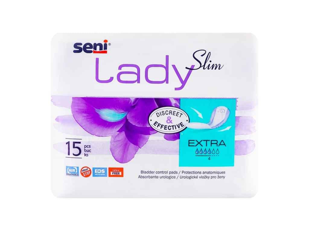 Прокладки урологические SENI LADY SLIM extra 4 к. 15 шт. (918482)