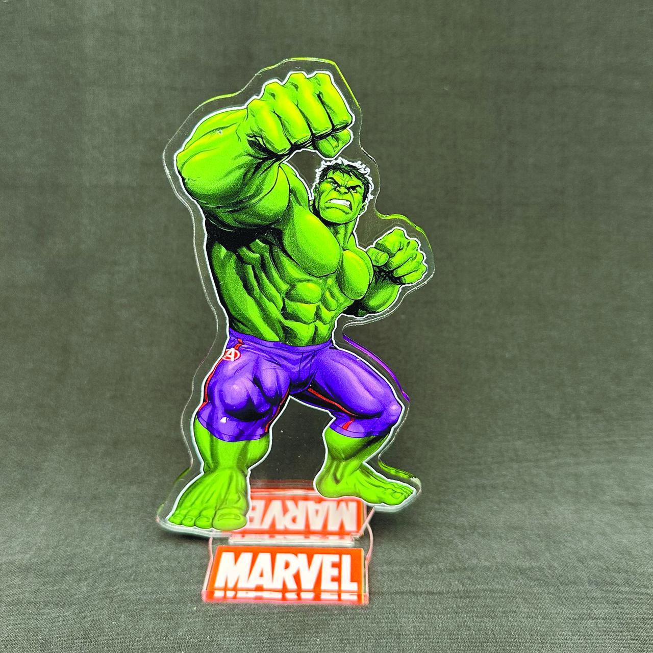 Фигурка коллекционная акриловая Marvel Hulk 15 см (2502490842)