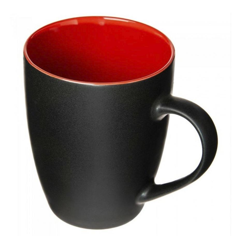 Кружка керамічна World4Carp Mug 350 мл Black/Red - фото 2