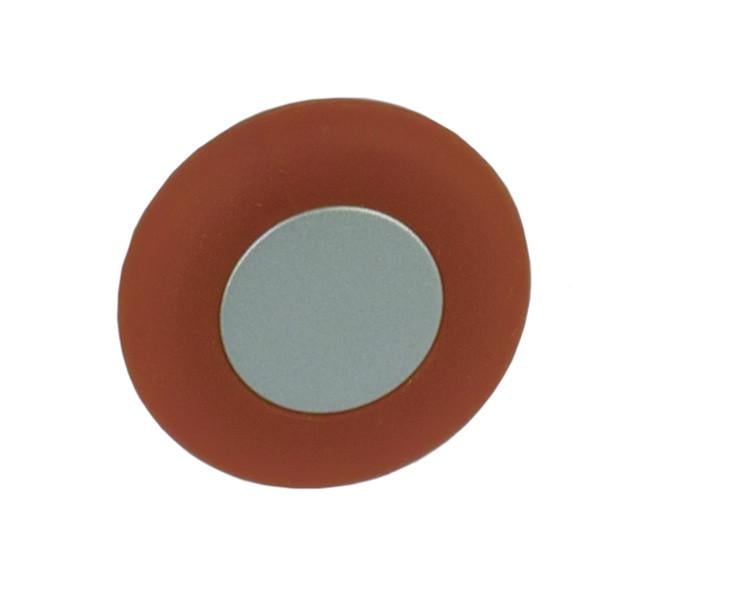 Меблева ручка гумова Poliplast РП-13 Червоний (15985)