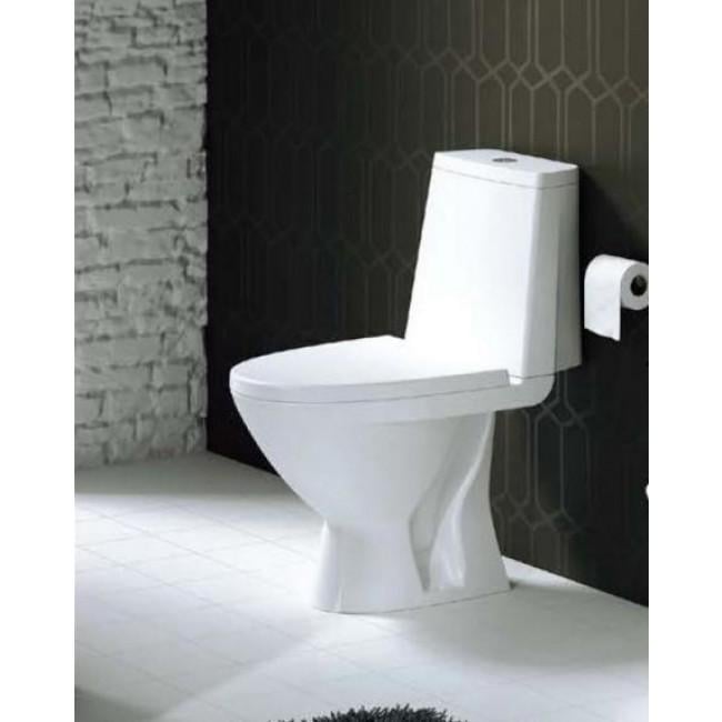 Унітаз-компакт підлоговий Kolo MODO L39003000 із сидінням з мікроліфтом (68285) - фото 4