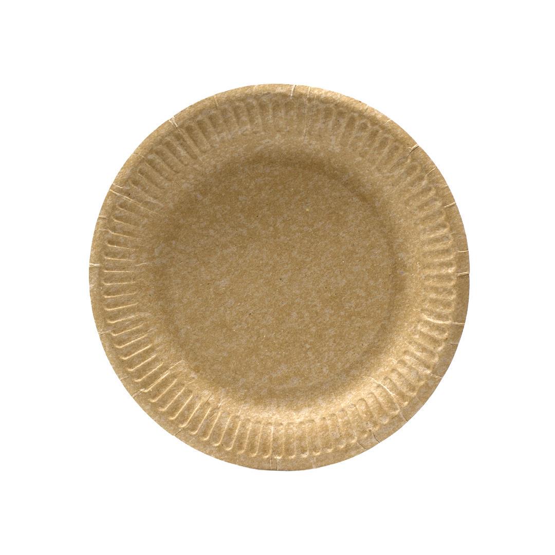 Тарелка крафтовая 23 см 50 шт. (50606943361)