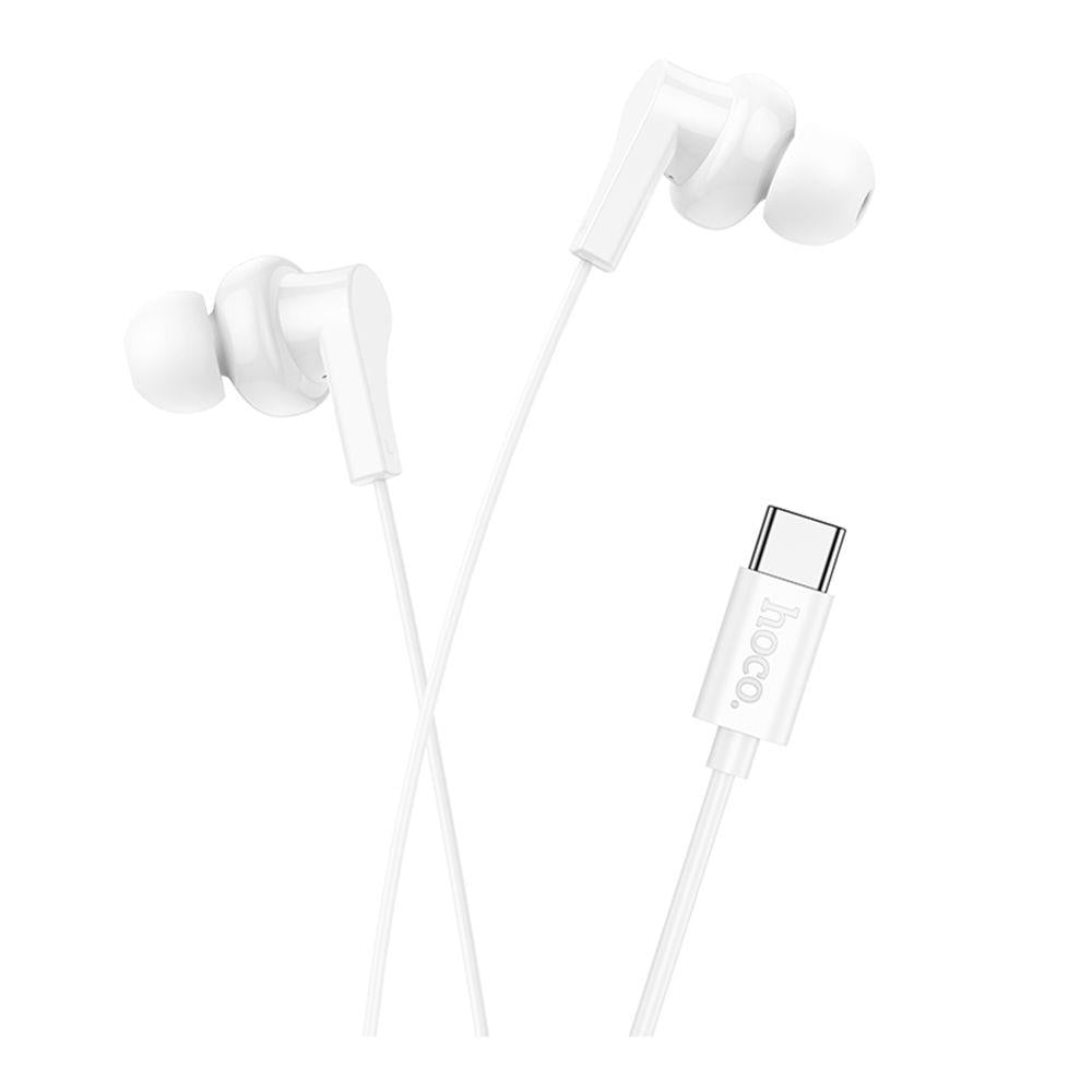 Наушники с микрофоном Hoco M114 Type-C Белый (3807)
