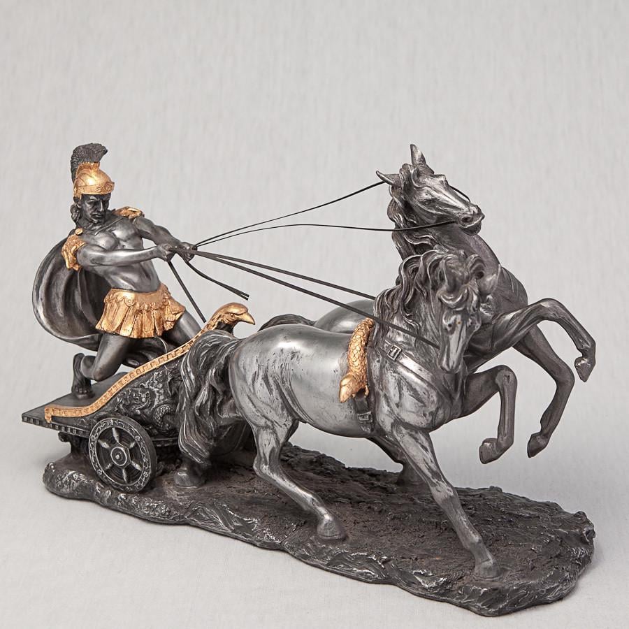 Статуэтка Veronese Римский воин на колеснице 17 см (2897996) Статуэтка Veronese Римский воин на колеснице 17 см (2897996)