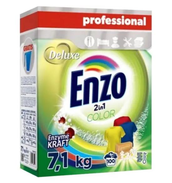 Стиральный порошок Deluxe Enzo 2in1 Color 7,1 кг 100 циклов стирки (17444)