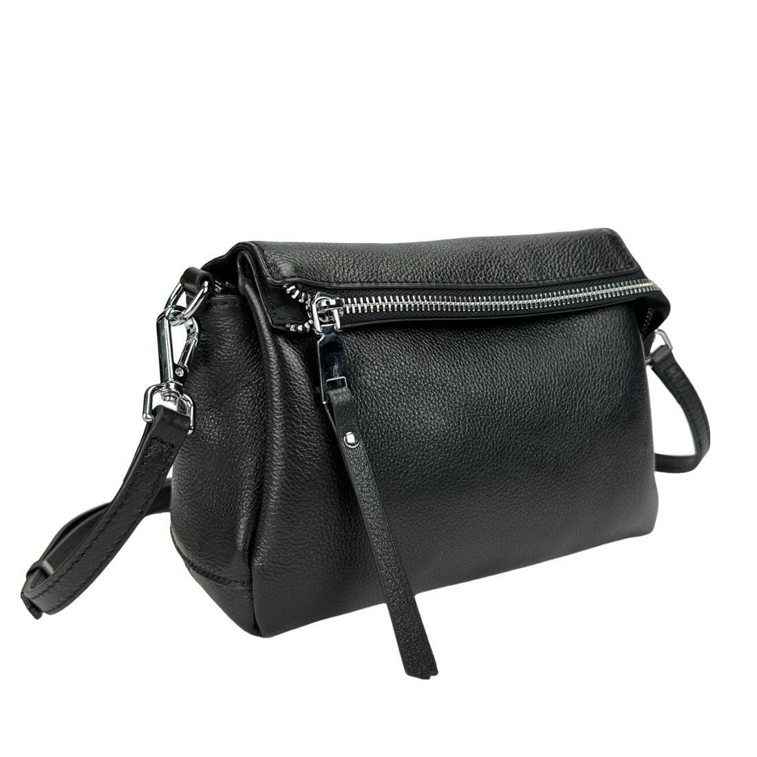 Женская сумка Royal Bag AN01-TH9282PA кожаная Черный (7676)
