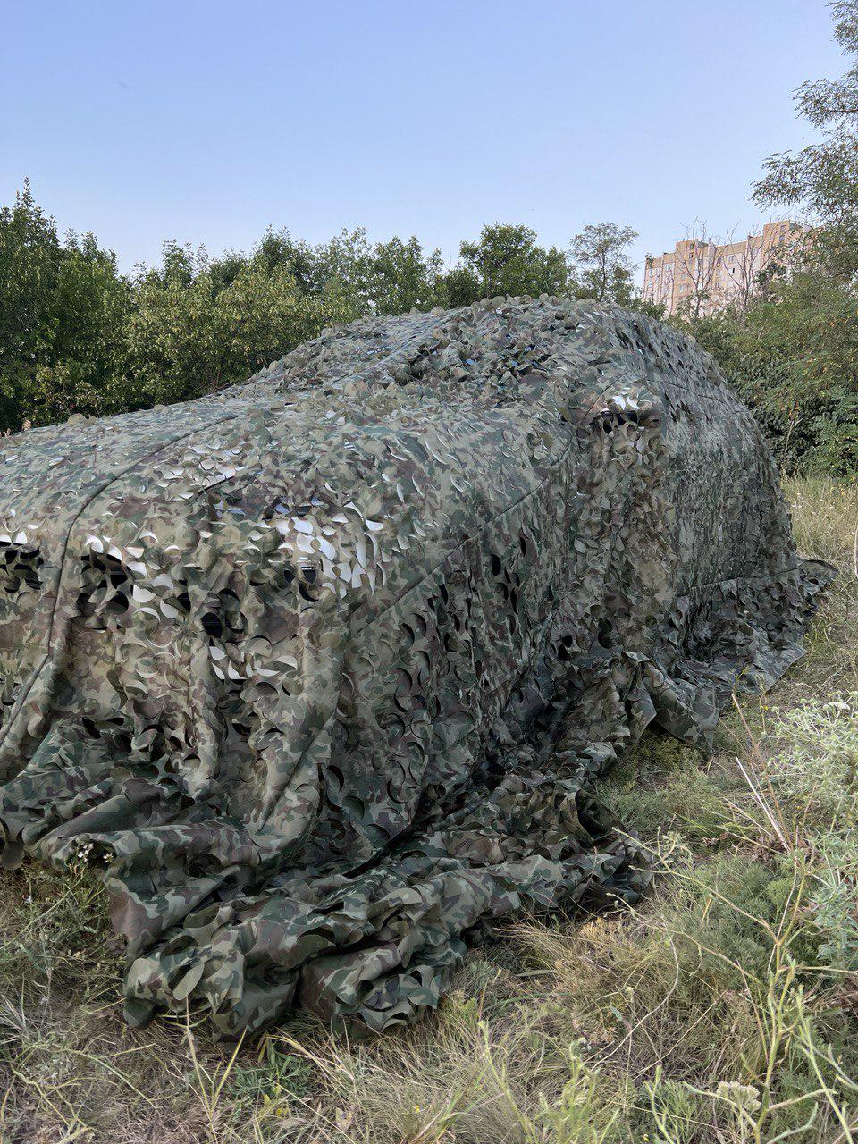 Маскировочная сетка Камуфляж №4 3х5 м Зеленый - фото 8 Маскировочная сетка Камуфляж №4 3х5 м Зеленый - фото 8