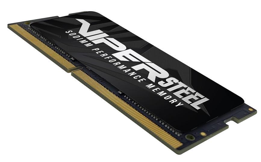 Оперативная память Patriot Viper Steel DDR4 SO-DIMM 16GB/3200 Gray (PVS416G320C8S) - фото 4