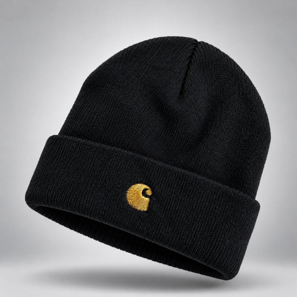 Шапка зимова чоловіча Carhartt One Size Чорний (3232980023)