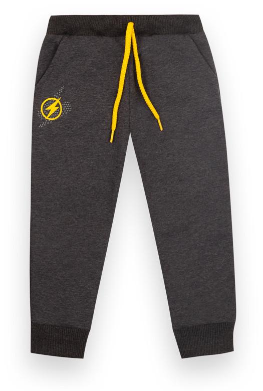 Брюки детские хлопковые для мальчика Gabbi BR-21-1-2 86 см Серый (12805)