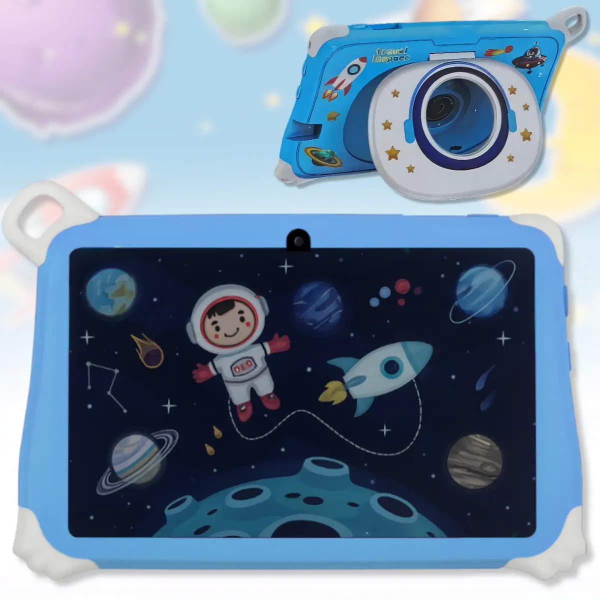 Планшет дитячий екран 7" WiFi з камерами (D03) - фото 2 Планшет дитячий екран 7" WiFi з камерами (D03) - фото 2