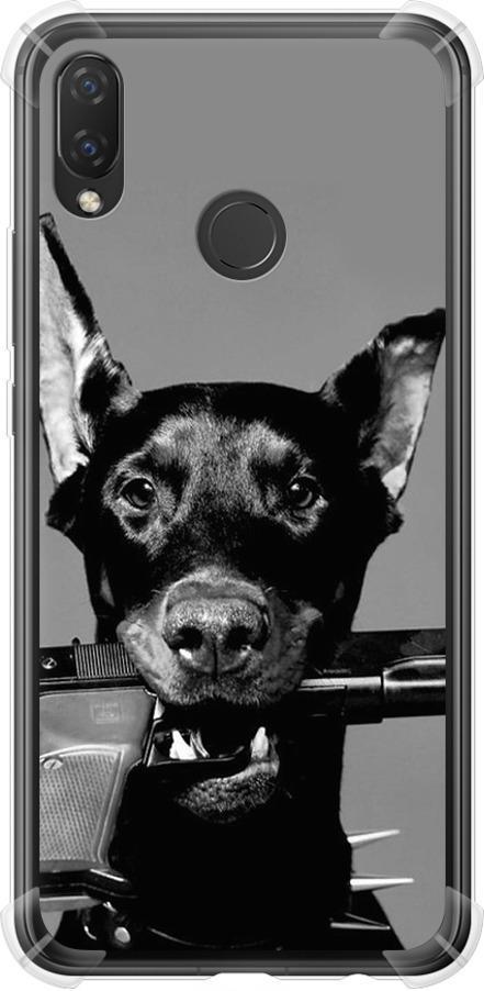 Чехол на Huawei P Smart Plus Доберман (2745sp-1555-42517)