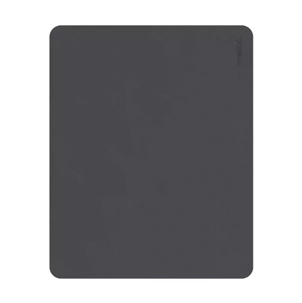 Килимок для миші BASEUS Simple Color PU Leather Mouse Mat Anti-slip Waterproof 26x21 см Dark gray