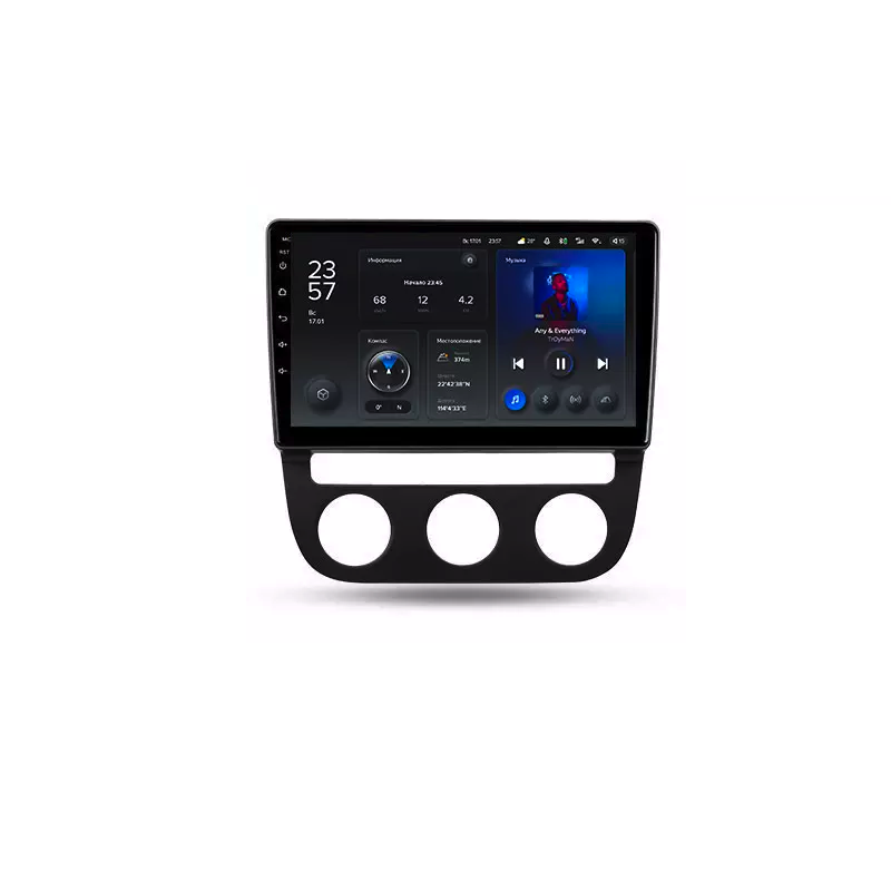 Автомагнитола штатная Teyes X1 для Volkswagen Jetta 5 2005-2010 Android X1 2/32G Wi-Fi/4G вариант F2