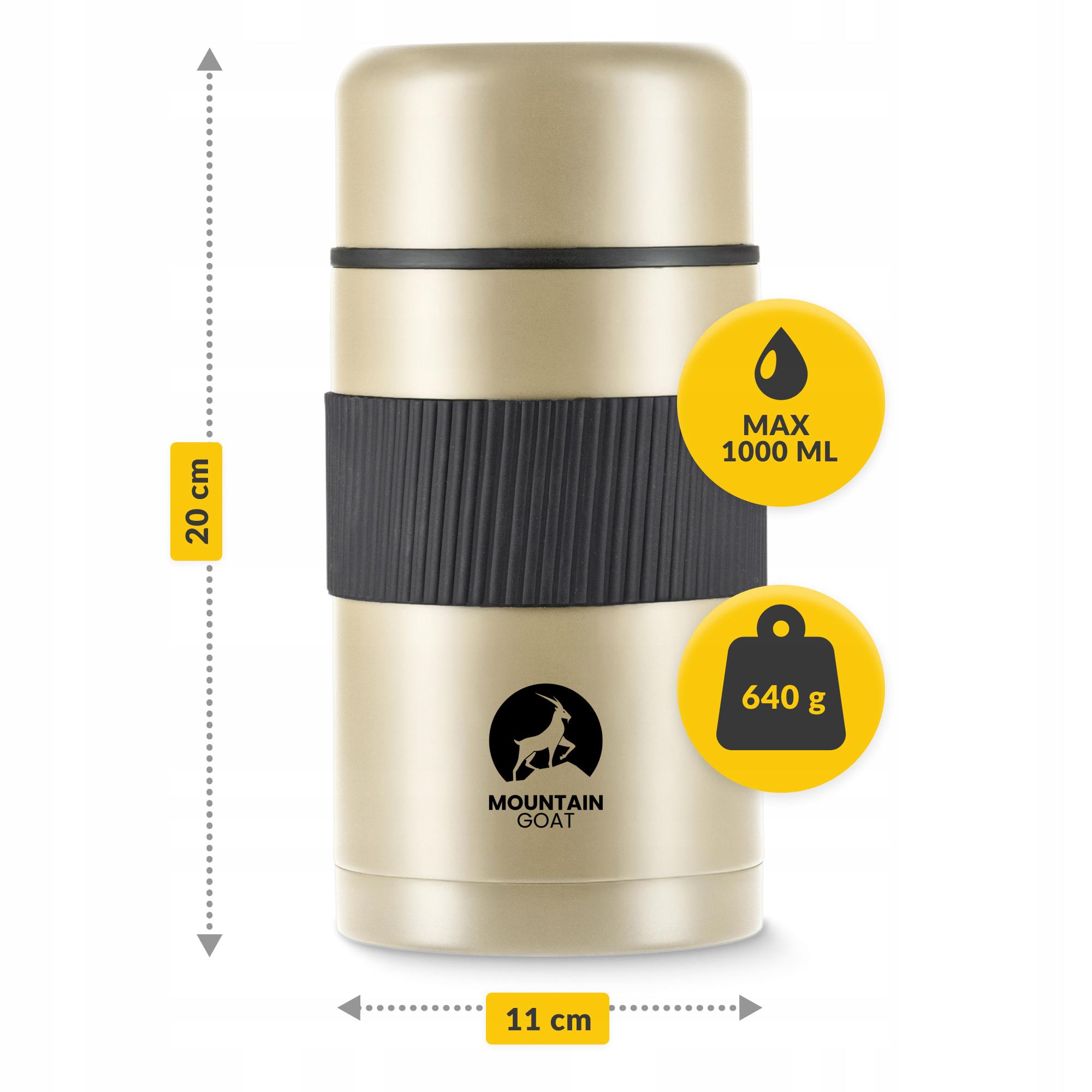 Термос для їжі Mountain Goat 1 л Gold (P-5907739315816) - фото 5