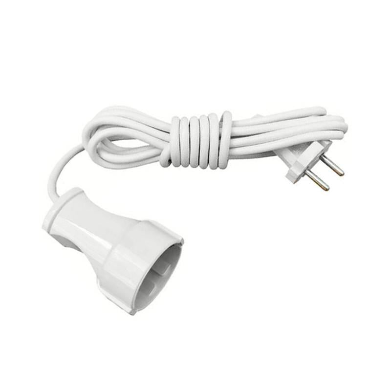 Подовжувач садовий Neomax 7 м 1 гніздо з заземленням/пряма вилка Білий (NX505107)