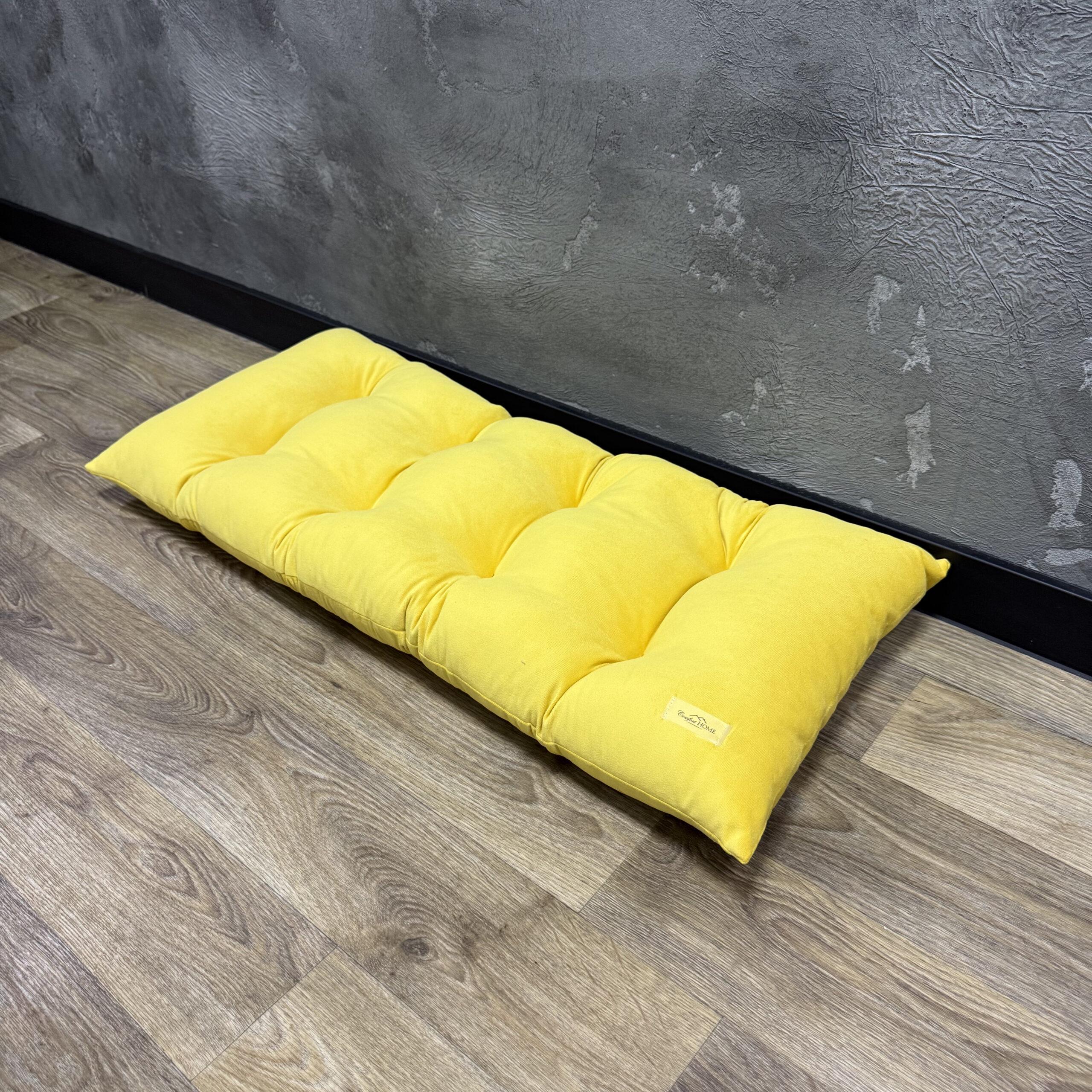 Подушка Comfort Home на подоконники/каркасы/поддоны/садовую мебель велюровая 150х50 см