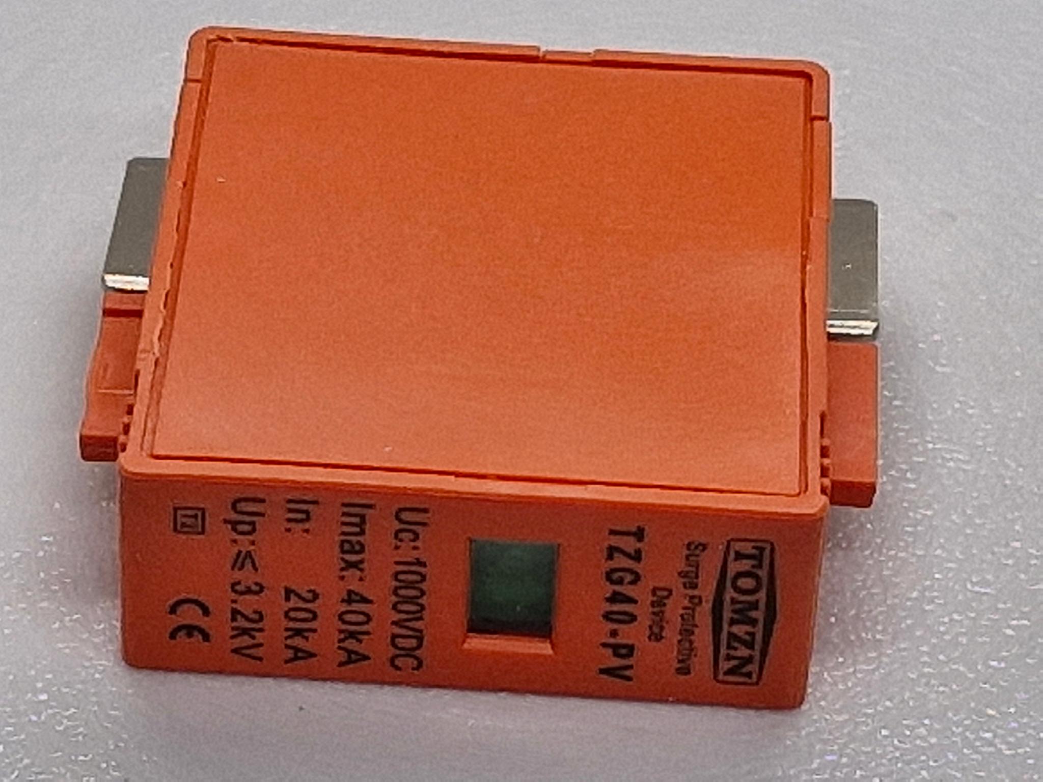 Вставка-вкладиш ПЗІП 1000V DC TOMZN TZG40-PV 20-40KA блискавкозахист розрядник ПЗІП для сонячних панелей PV SPD постійного струму УЗІП - фото 10 Вставка-вкладиш ПЗІП 1000V DC TOMZN TZG40-PV 20-40KA блискавкозахист розрядник ПЗІП для сонячних панелей PV SPD постійного струму УЗІП - фото 10