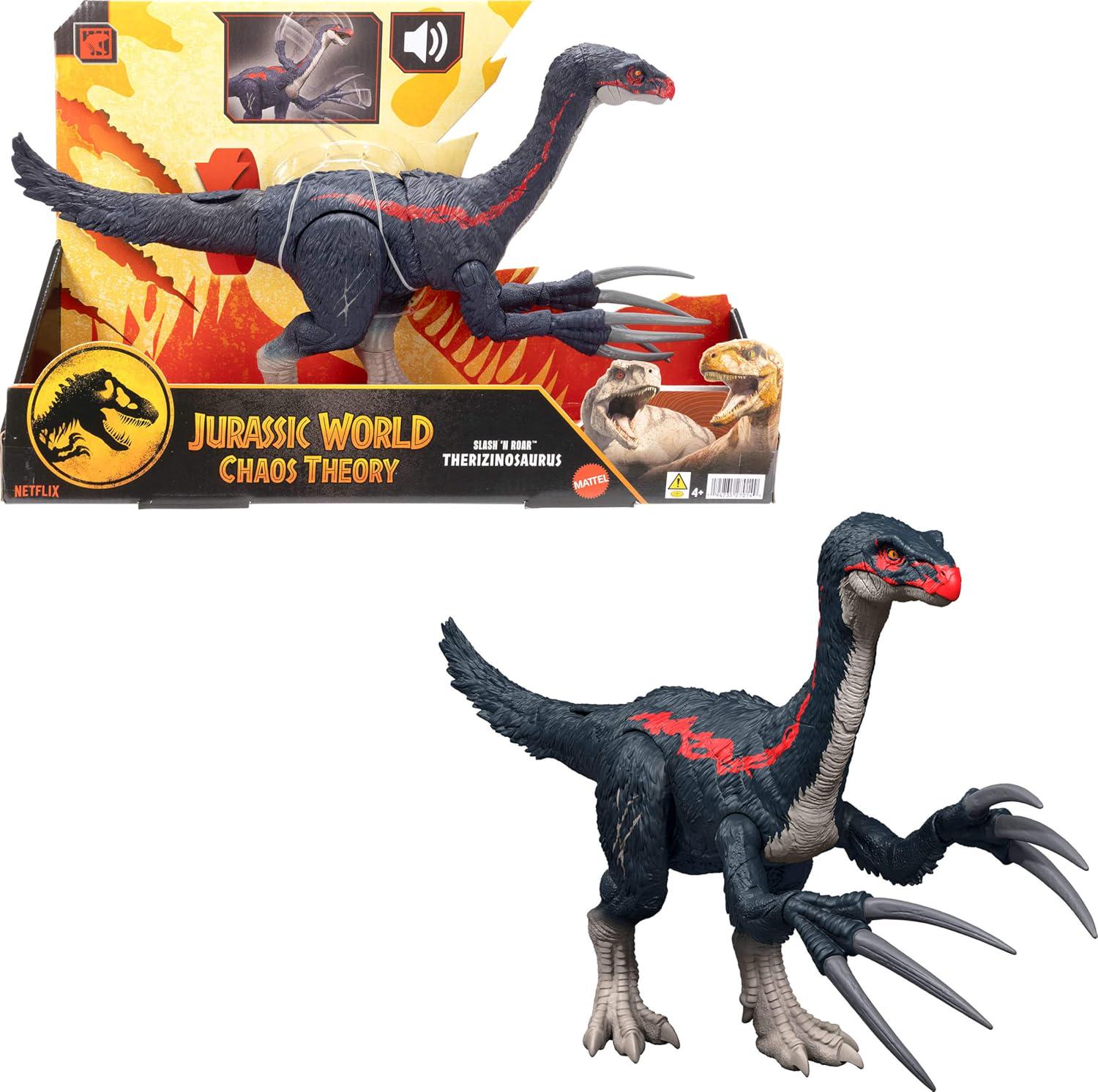 Динозавр Jurassic World Therizinosaurus Dinosaur Action Figure (245321169) - фото 4 Динозавр Jurassic World Therizinosaurus Dinosaur Action Figure (245321169) - фото 4